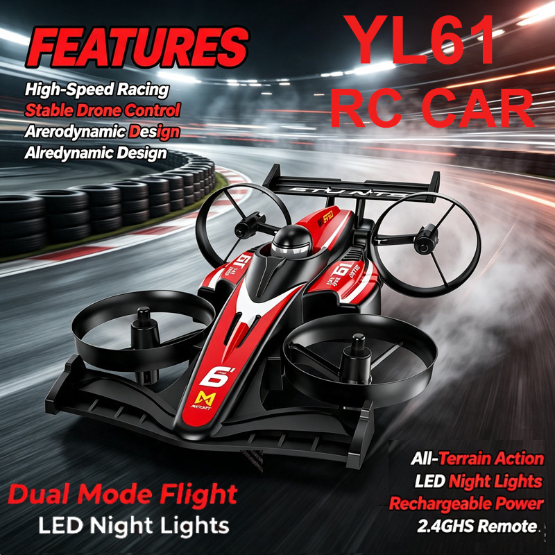 Kids Education Help - Latest YL61 2-in-1 Remote Control Racing