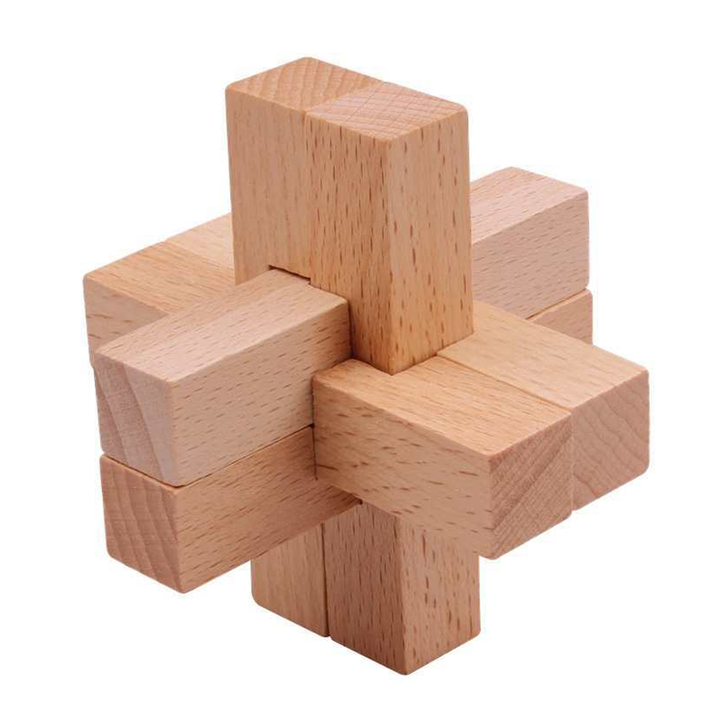 Wooden Luban Puzzle for Adults - đánh giá và giá Game Educational For Kids Free