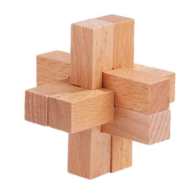 Wooden Luban Puzzle for Adults - đánh giá và giá Game Educational For Kids Free