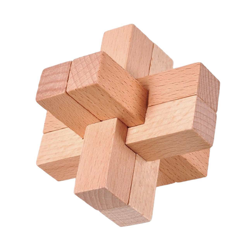 Wooden Luban Puzzle for Adults - đánh giá và giá Game Educational For Kids Free