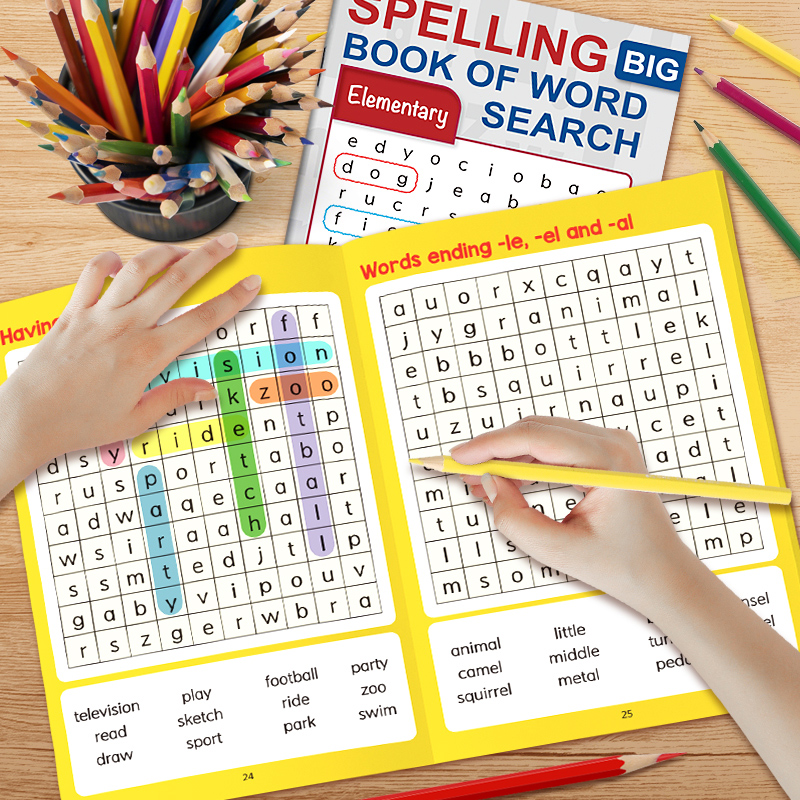 Elementary Big Word Search Spe - đánh giá và giá Kids Education Help