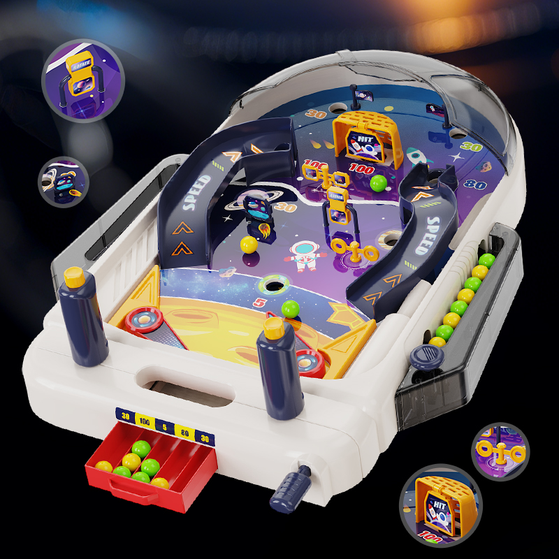 Space Pinball Table Game Inter - đánh giá và giá Kids Education Music
