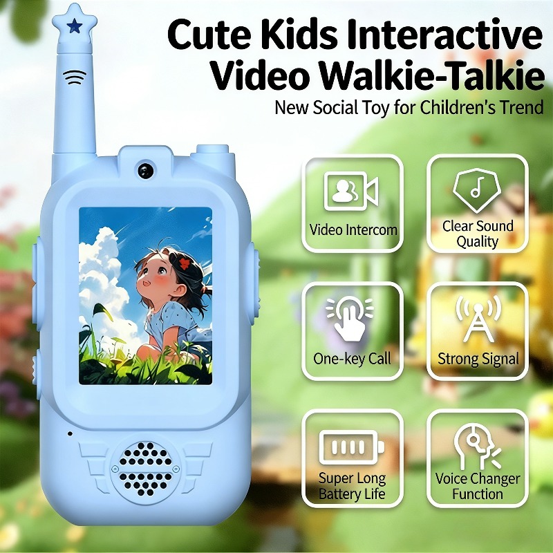 2PC Kids Video Walkie Talkies  - đánh giá và giá Kids Education Recreation