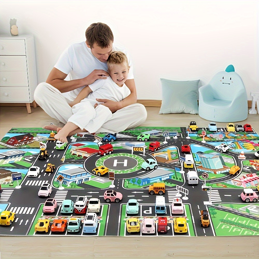 1pc, City Traffic Play Mat, La - đánh giá và giá Game Educational For Kids Free