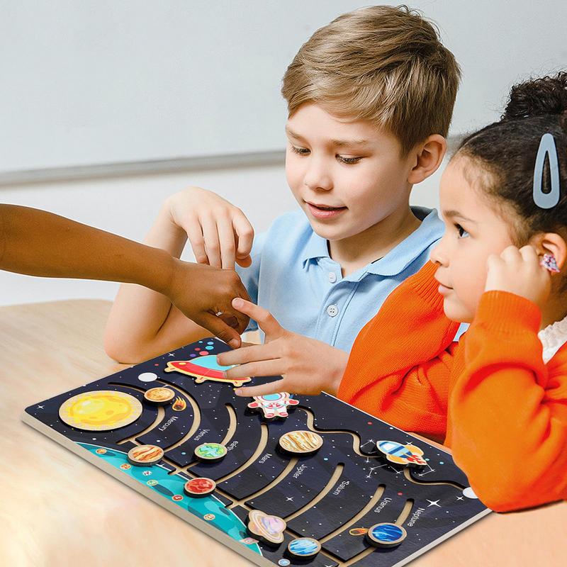Mô Hình Hệ Mặt Trời Ban Gỗ Hệ  - đánh giá và giá Kids Education System