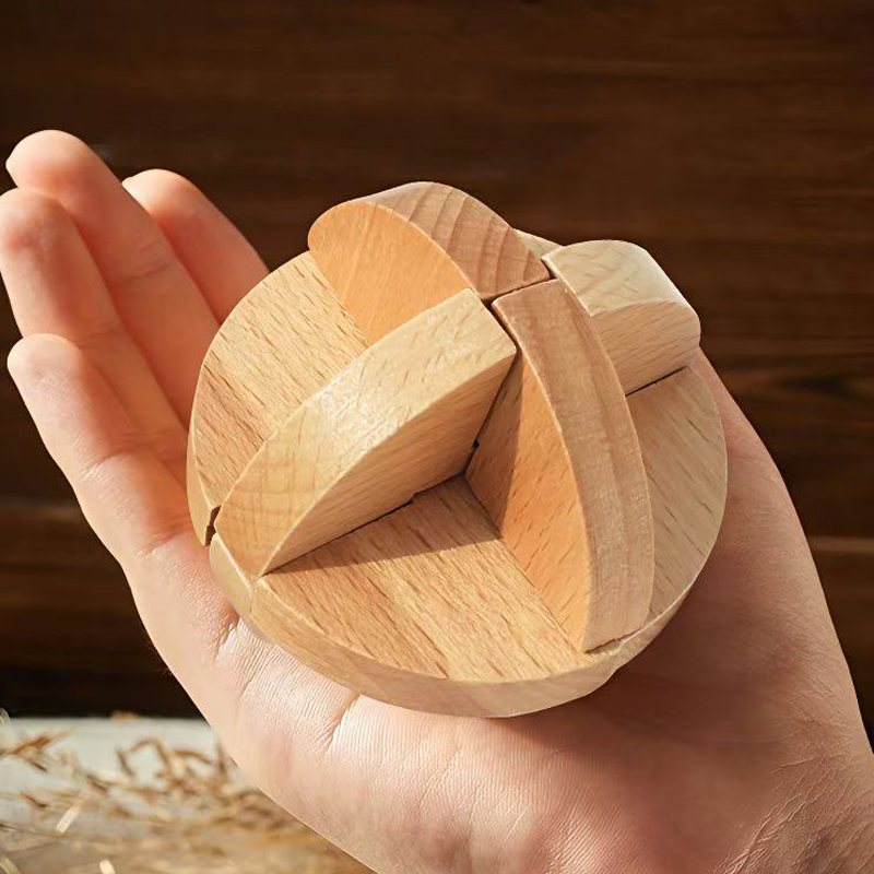 Classic Lu Ban ball Wooden Bra - đánh giá và giá Game Educational For Kids Free