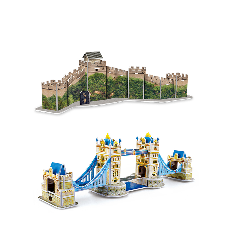 40 Style World Famous Architec - đánh giá và giá Puzzle Map World